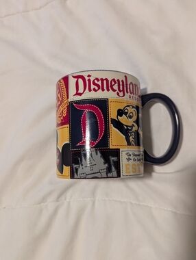 Disneyland Resort Ceramic Mug in Cream, Yellow, Red, Black, Navy